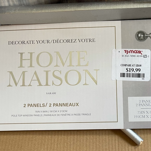 Machine-washable Curtains - 4 Panels - Picture 3 of 5